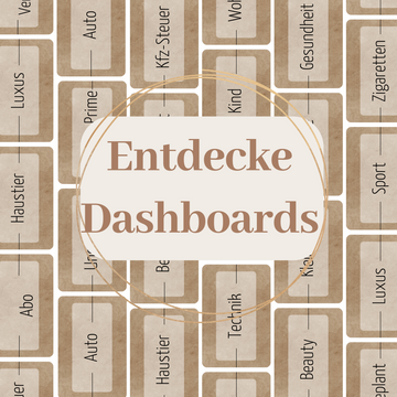 Dashboards für Personal A6 Binder