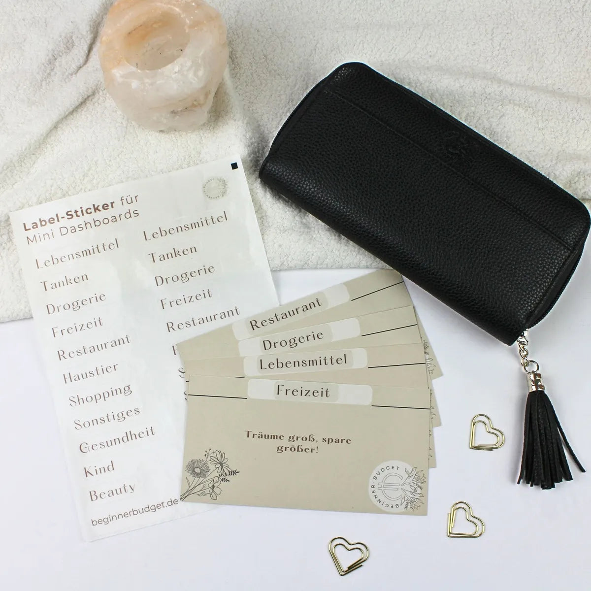 Budget Portemonnaie Bundle Titelbild Schwarz