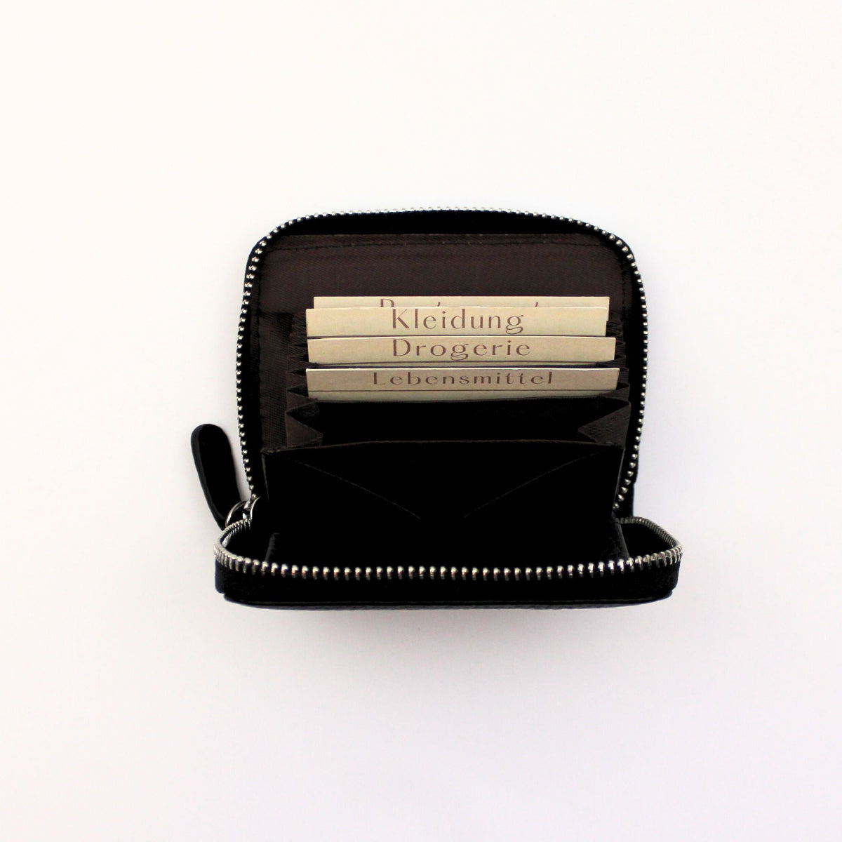 Portemonnaue in Use Schwarz