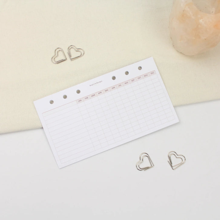 Routine Tracker 10er-Set (Wochen & Monate) - Personal