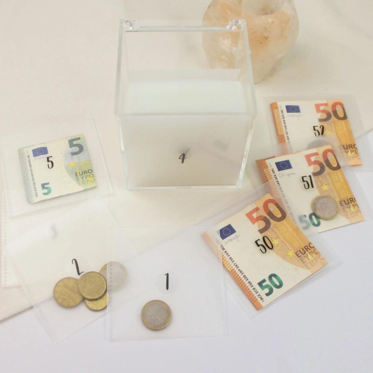 52 Wochen Spar-Challenge Acryl Box
