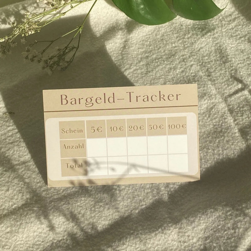 Bargeld-Tracker