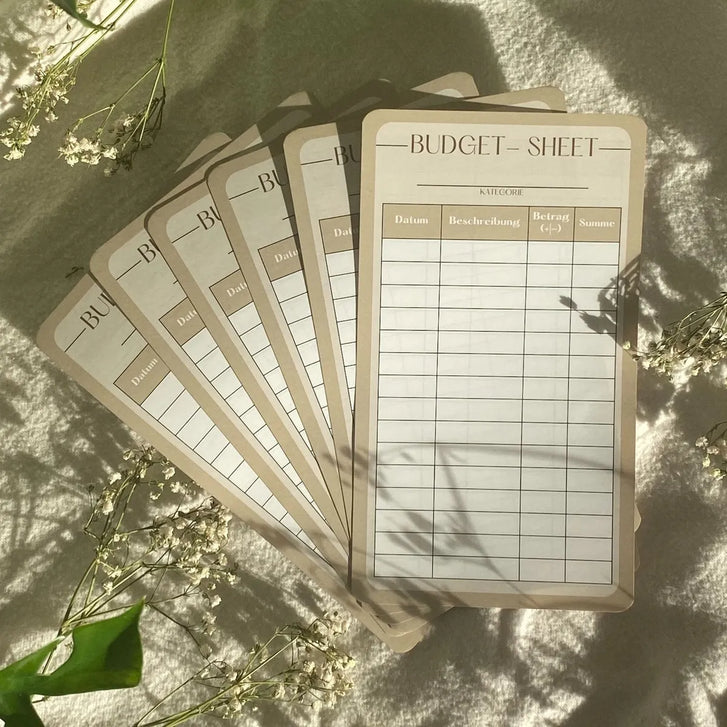 Budget Sheets (10er-Pack)