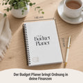 Budget Planer Minimalistisch Größenangabe  
