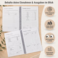 Budget Planer Minimalistisch Titelbild Inhalt