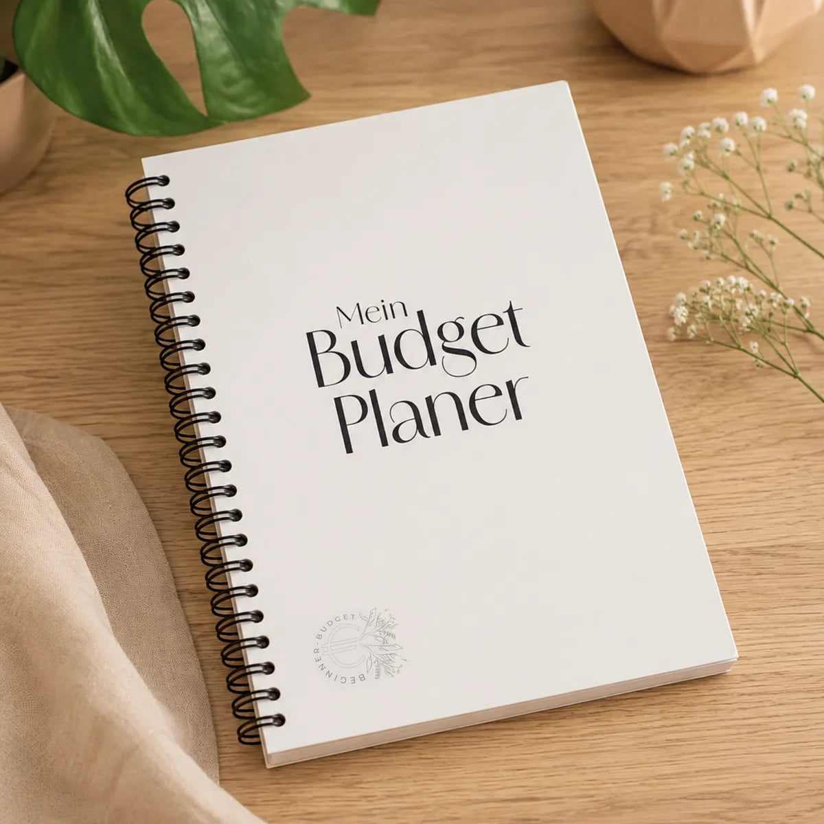 Budget Planer Minimalistisch Titelbild