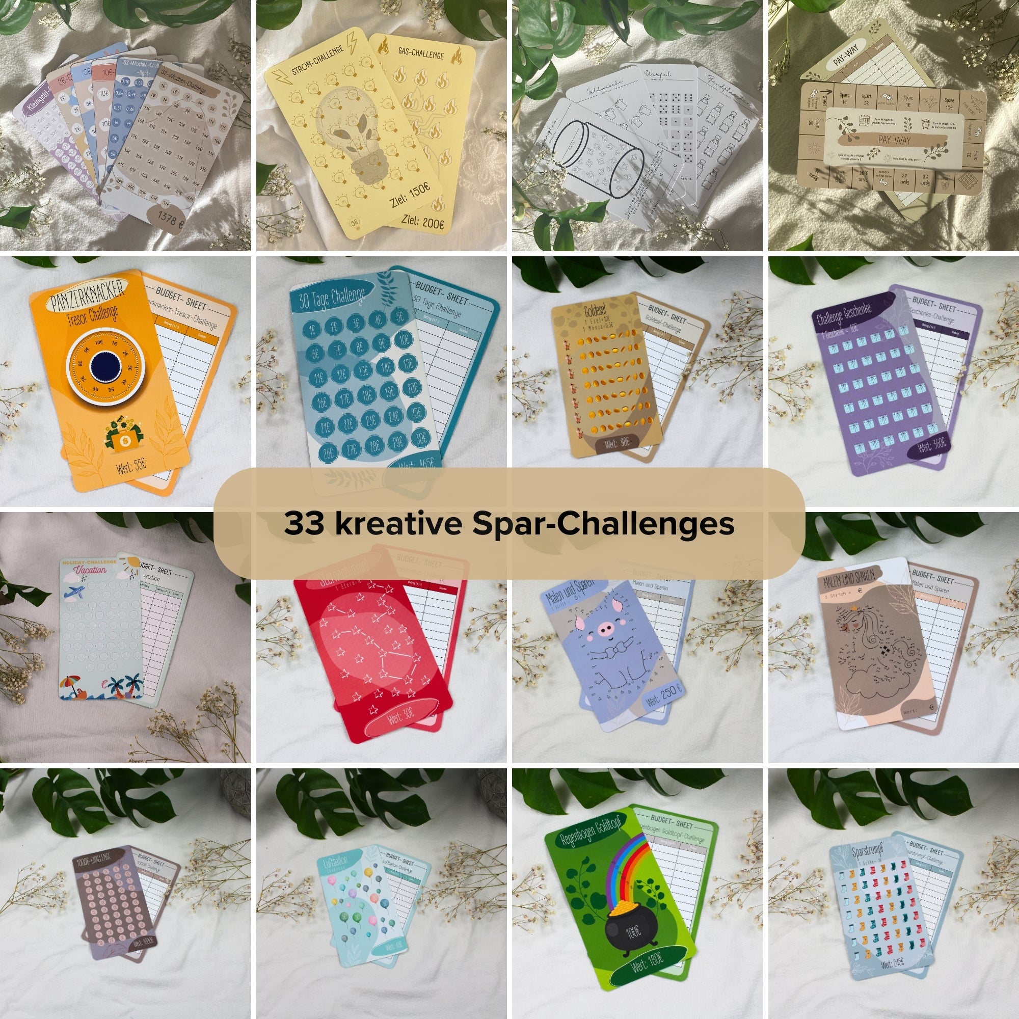 Spar-Challenge-Buch (33 Spar-Challenges)