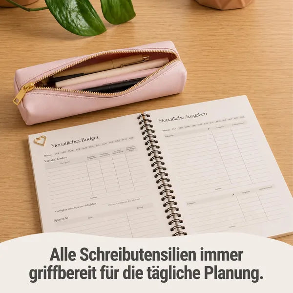 Vorteil Stifte Etui rosa
