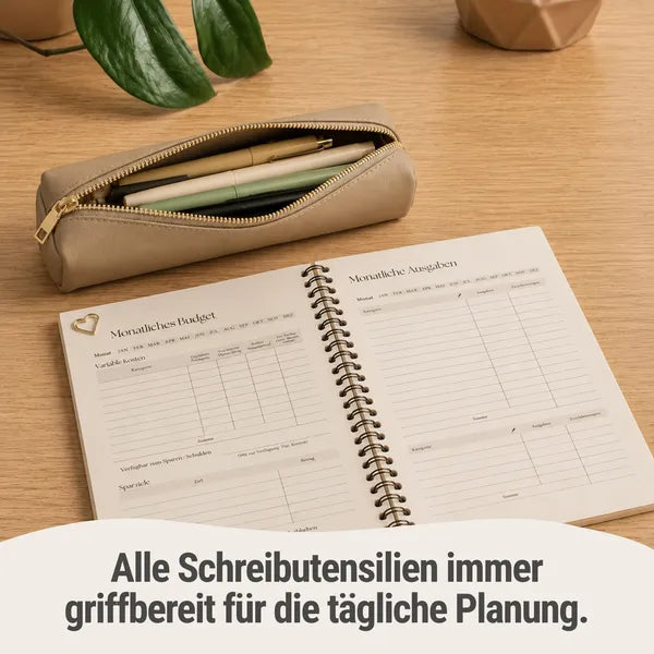 Vorteil Stifte Etui Taupe