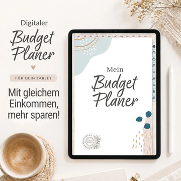 Digitaler Budget Planer – PDF für Tablet (jahresunabhängig)