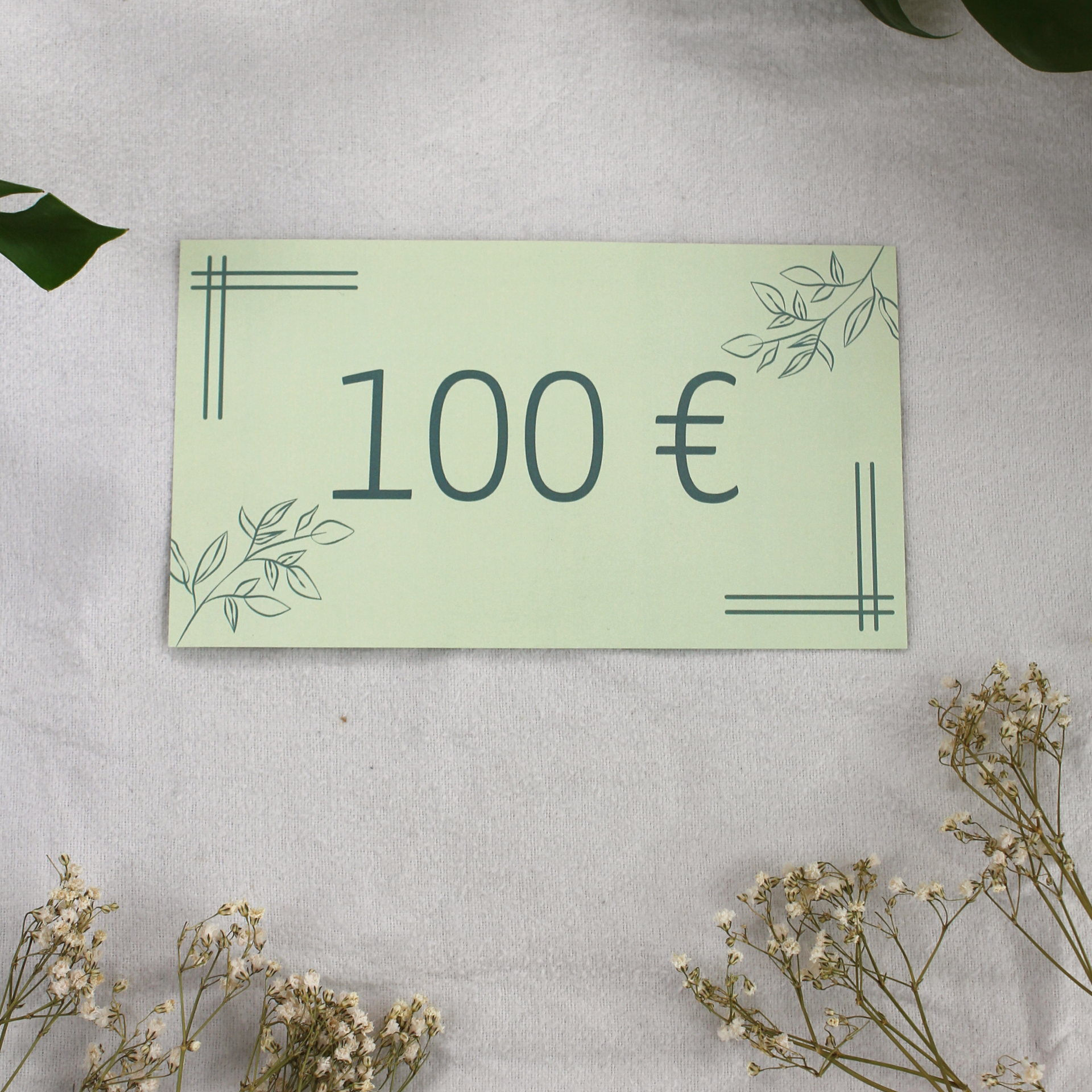 Bargeld Platzhalter 100€