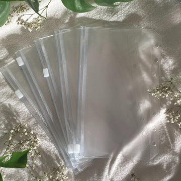 Klarsichthülle (4er-Set) / Aufbewahrung für Ringplaner - Personal - 9,5 x 17,1 cm Titelbild